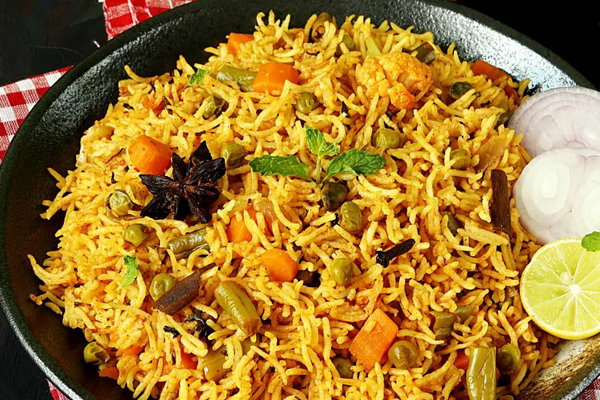 Veg Biryani-15 ppl tray